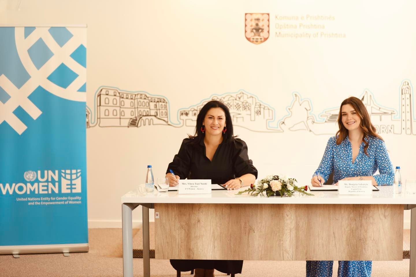 Potpredsednica gđa. Donjeta Sahatciu potpisuje Sporazum o Saradnji sa UN WOMEN KOSOVO u cilju unapređenja agende rodne ravnopravnosti