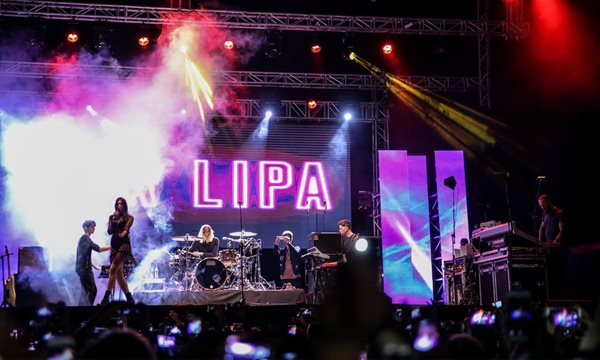 Dua Lipa’s concert held in Germia