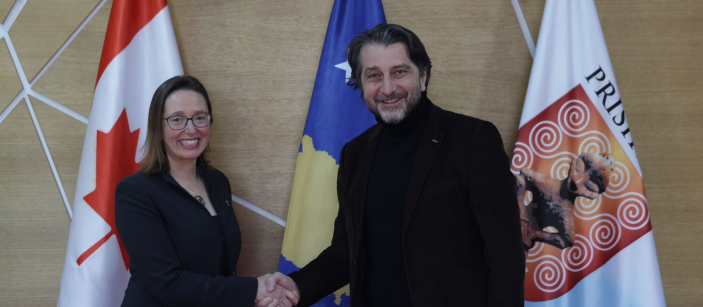 Predsednik Rama se sastaje sa ne-rezidentnom ambasadorom Kanade na Kosovu, gđo. Jesicca Blitt