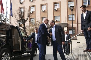 Shpend Ahmeti hosted Prime Minister Edi Rama