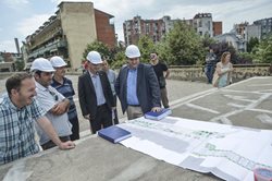 Predsednik Ahmeti posetio radove na platou Kičme u naselju Dardania”