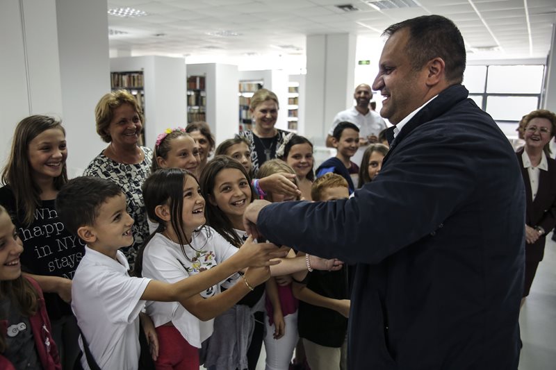 Inauguration of new building of the Library “Hivzi Sylejmani” in Pristina
